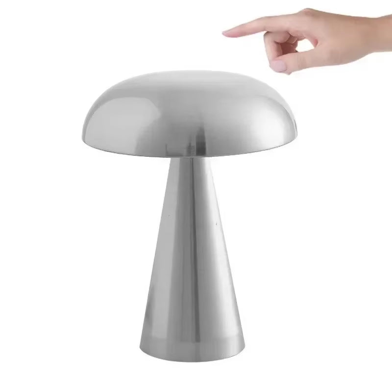 Newest Lamp LED Table Lamps Touch 3-Color Dimming Rechargeable Restaurant Bedside Decor Dimmable Bedroom Decoration Nightlights