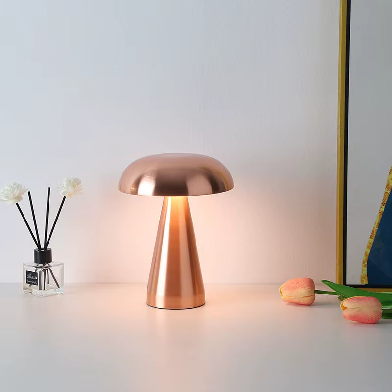 Newest Lamp LED Table Lamps Touch 3-Color Dimming Rechargeable Restaurant Bedside Decor Dimmable Bedroom Decoration Nightlights