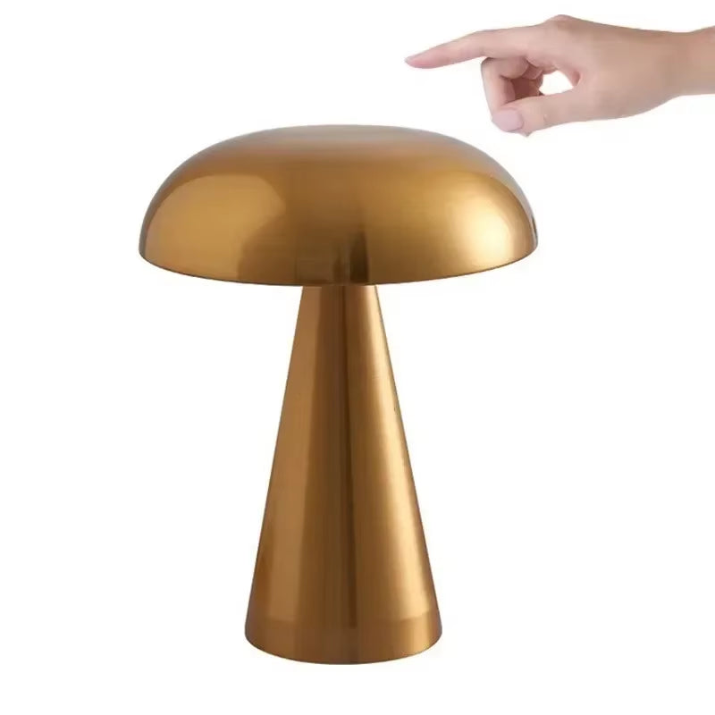 Newest Lamp LED Table Lamps Touch 3-Color Dimming Rechargeable Restaurant Bedside Decor Dimmable Bedroom Decoration Nightlights