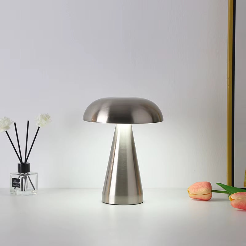 Newest Lamp LED Table Lamps Touch 3-Color Dimming Rechargeable Restaurant Bedside Decor Dimmable Bedroom Decoration Nightlights